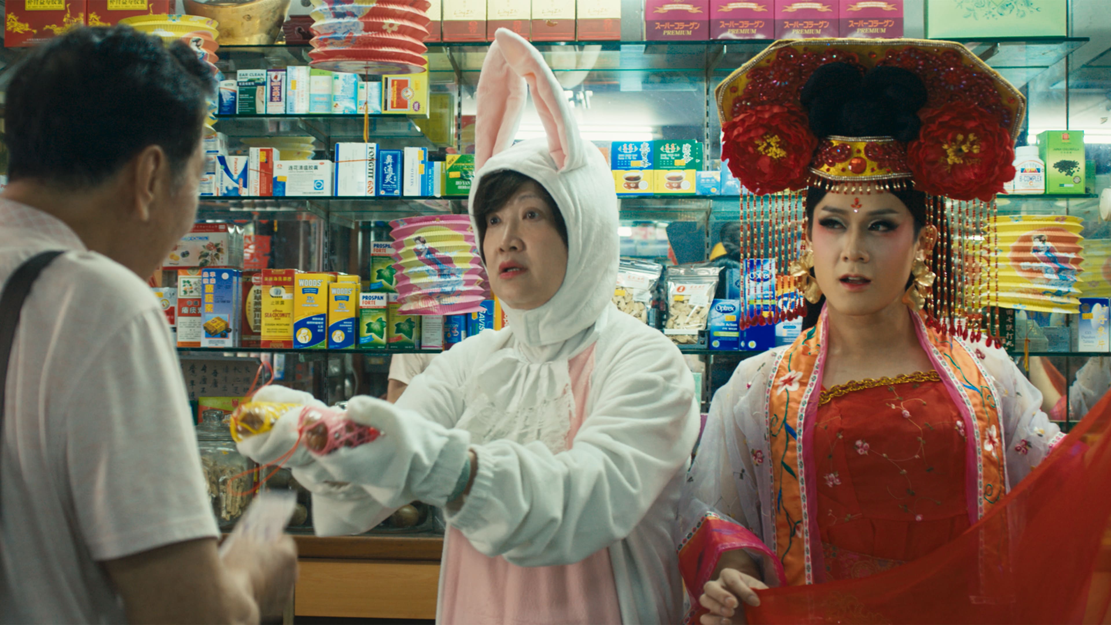 許瑞奇、洪慧芳在《好孩子》中用幽默方式詮釋動人母子情。（圖／甲上提供）