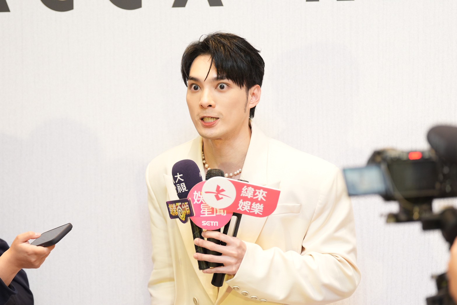 黃偉晉受不了準備爆炸。（圖／記者陳明中攝）