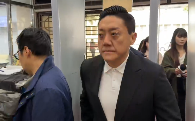 夏天倫今到北檢說明案情。（圖／翻攝畫面）