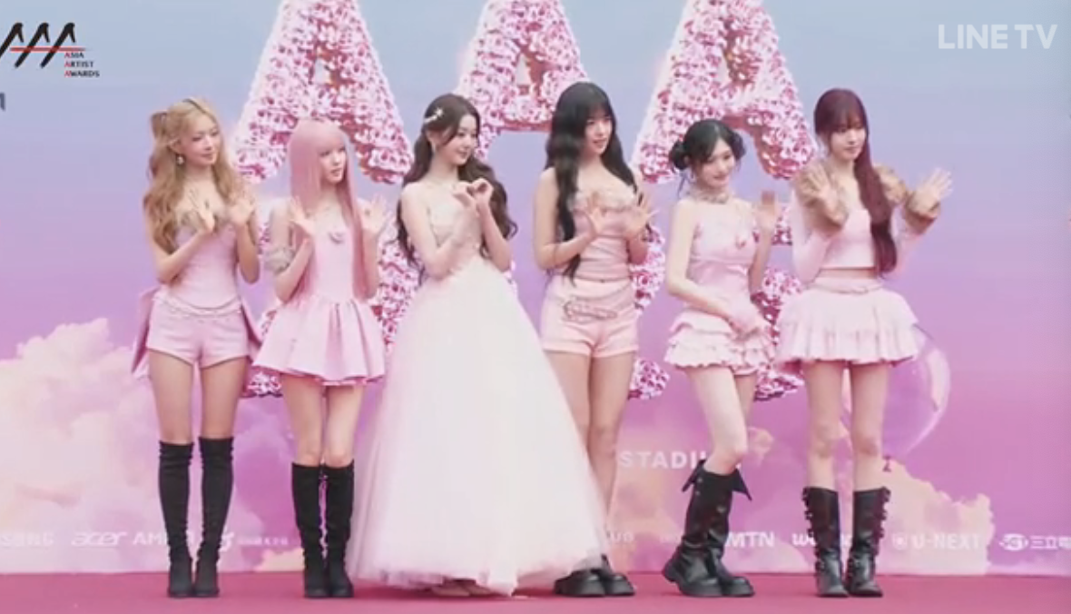 IVE。（圖／翻攝LINE TV）