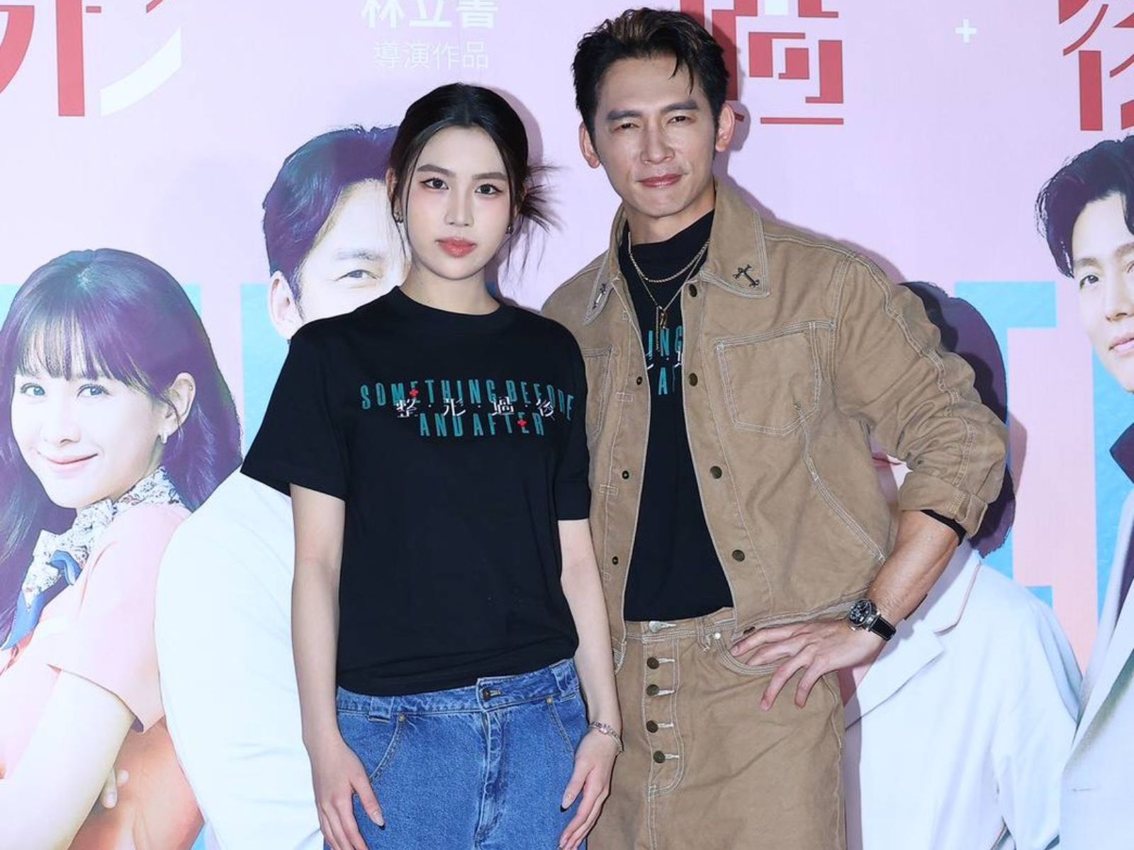 温昇豪（右）把Emma當自己女兒照顧。（圖／娛樂中心攝）