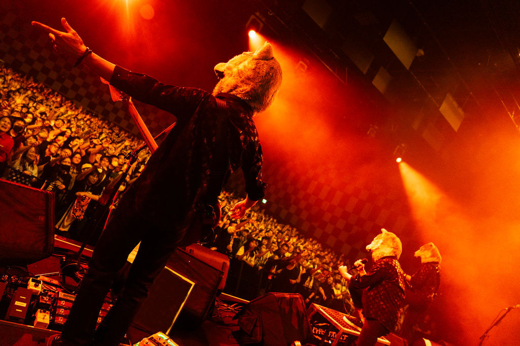 MAN WITH A MISSION來台開唱。（圖／華貴娛樂提供）