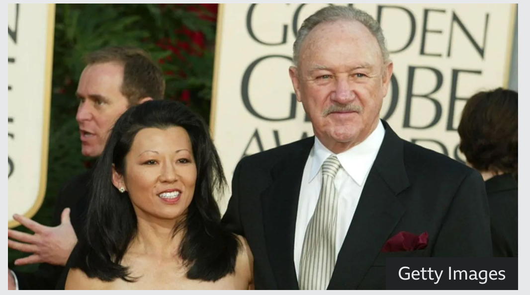 金哈克曼（Gene Hackman）被警方發現陳屍家中，享耆壽95歲。（圖／翻攝自BBC）