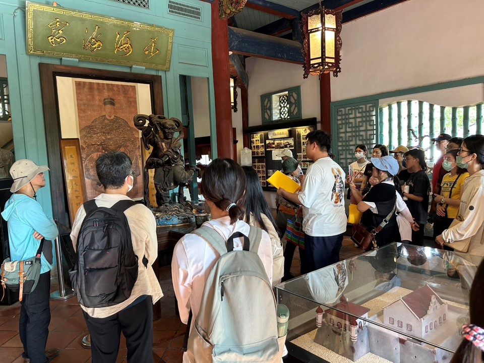 赤崁樓文昌閣魁星爺。（圖／臺南市政府提供）