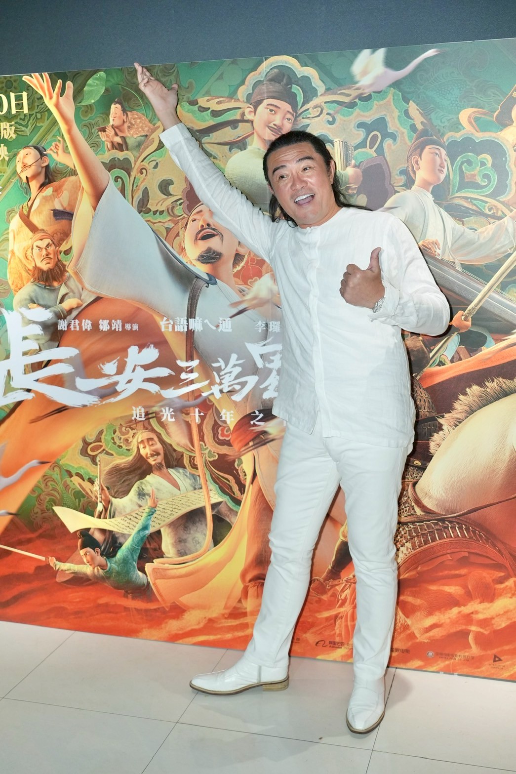 李㼈有意無意Cos李白。（圖／記者許方正攝）