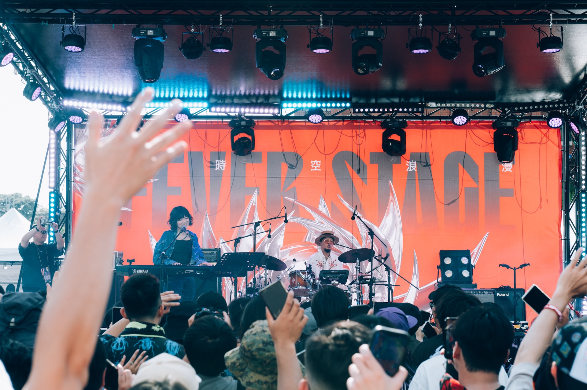 川西奈月來台在台中展開密集觀光行程。（圖／赤聲躁動音樂祭提供）