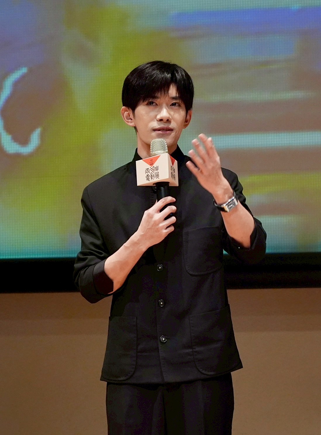 易烊千璽誠懇分享角色演出心情。（圖／記者陳明中攝）