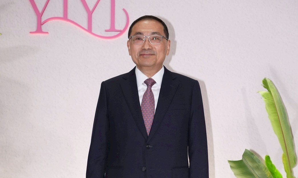 納豆的表舅、新北市長侯友宜不僅到場祝福，還將為新人致詞。（圖／記者許方正攝）