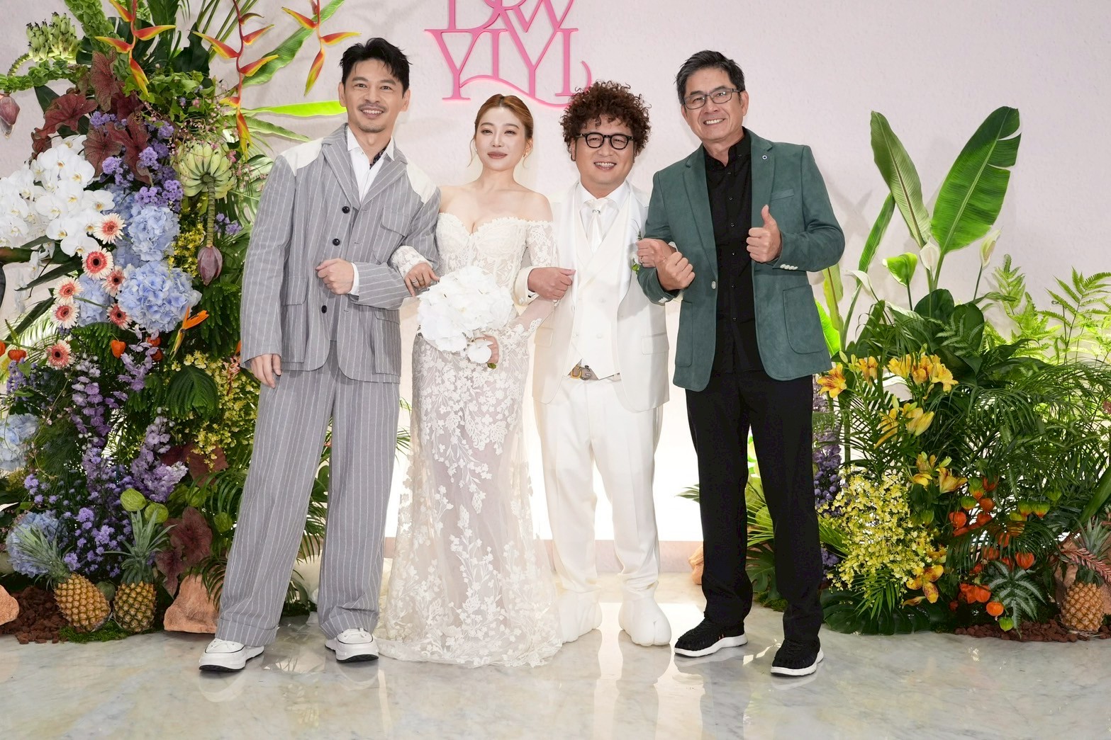 洪都拉斯（右）曾和納豆在節目《全民大悶鍋》中扮演師徒，感情相當好。（圖／記者許方正攝）