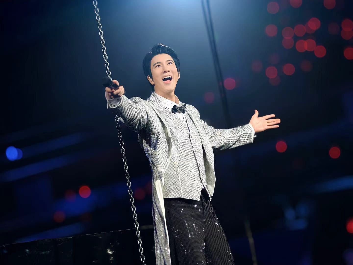 王力宏在對岸演唱會人氣滿滿。（圖／西東音樂提供）