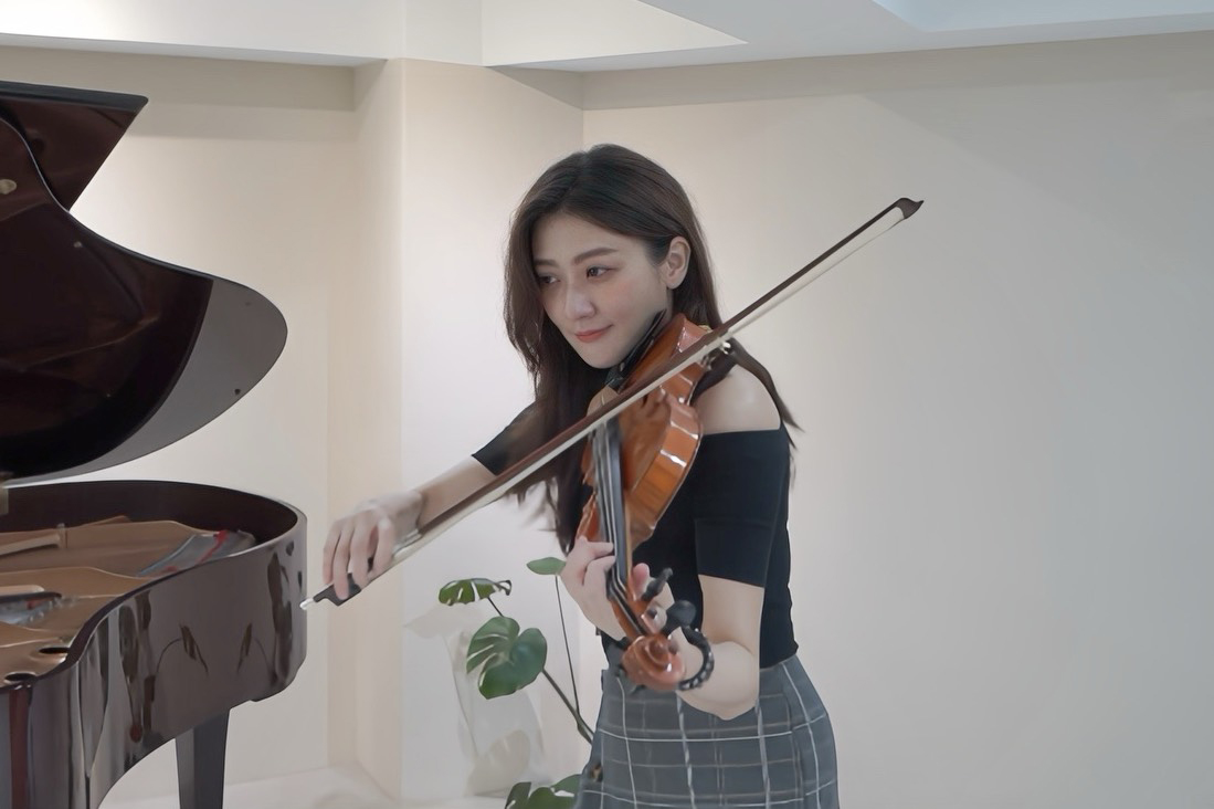 林逸欣是師大音樂系科班出身。（圖／鑫羽工作室提供）