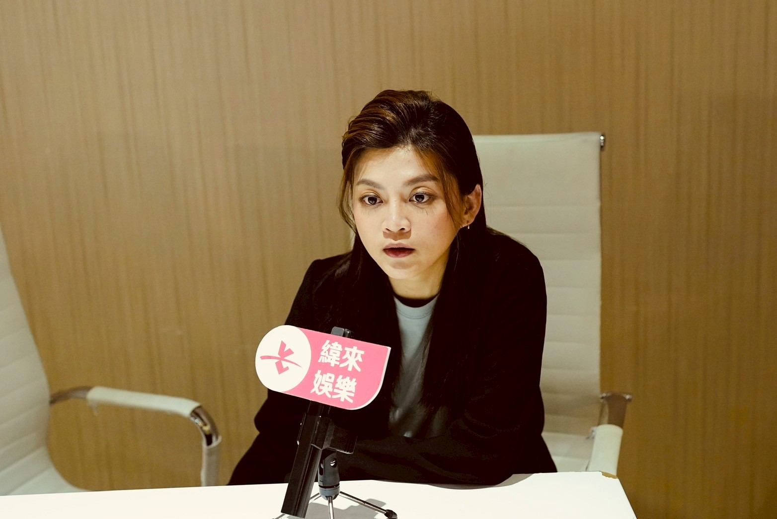 葉欣眉不想被誤會是罹癌。（圖／記者許方正攝）