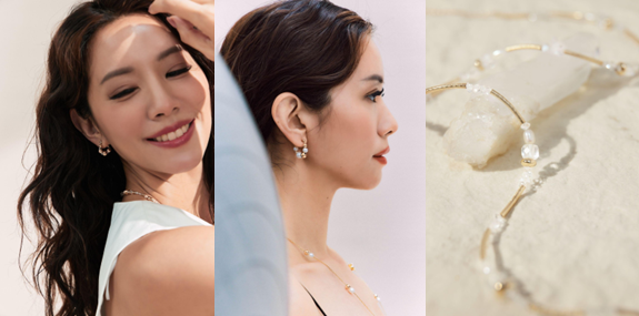 Michelle 林萱 聯名款：核心之光。（圖／Olivia Yao Jewellery提供）