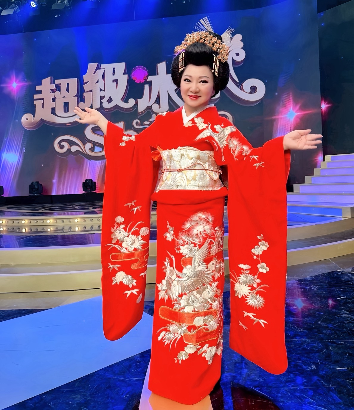 白冰冰很願意花錢做節目。（圖／長興影視提供）