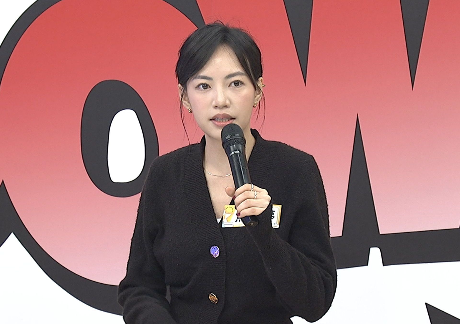 焦曼婷在《同學來了》中吐苦水。 （圖／中天提供）