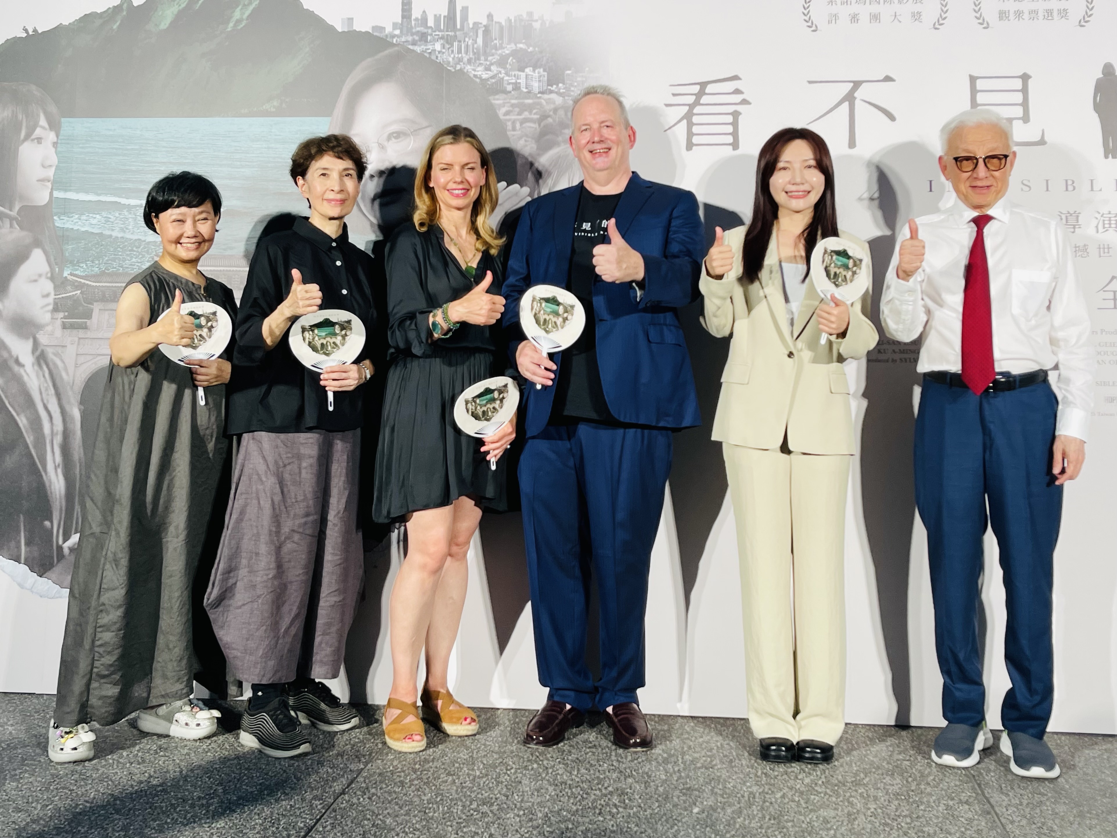 紀錄片《看不見的國家》劇情以台灣首位女性總統蔡英文為核心人物。（圖／海鵬影業提供）