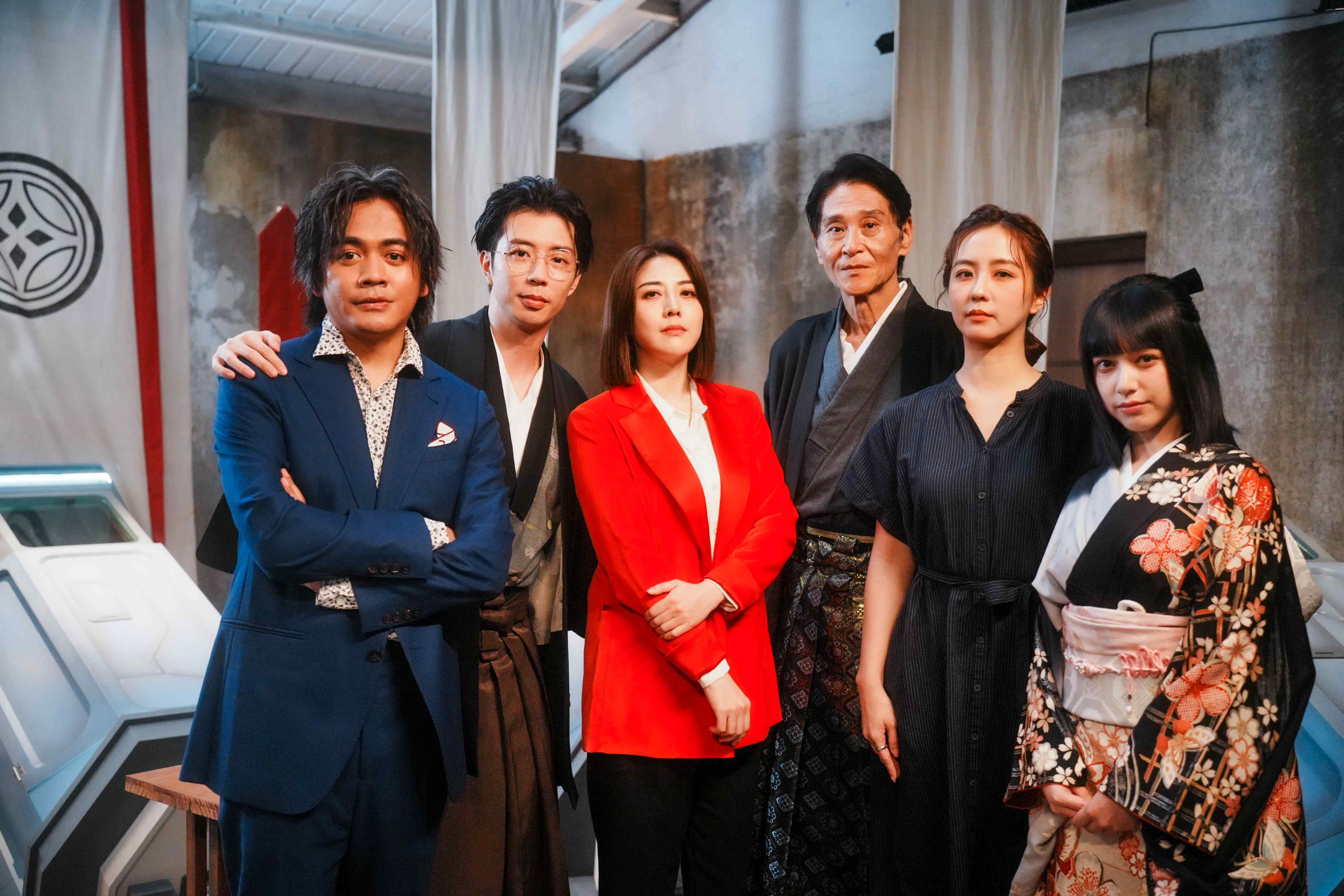 喬瑟夫（左起）、廖允杰、韓瑜、喜翔、周曉涵、鄭煒齡。（圖／映底子國際傳媒股份有限公司提供）