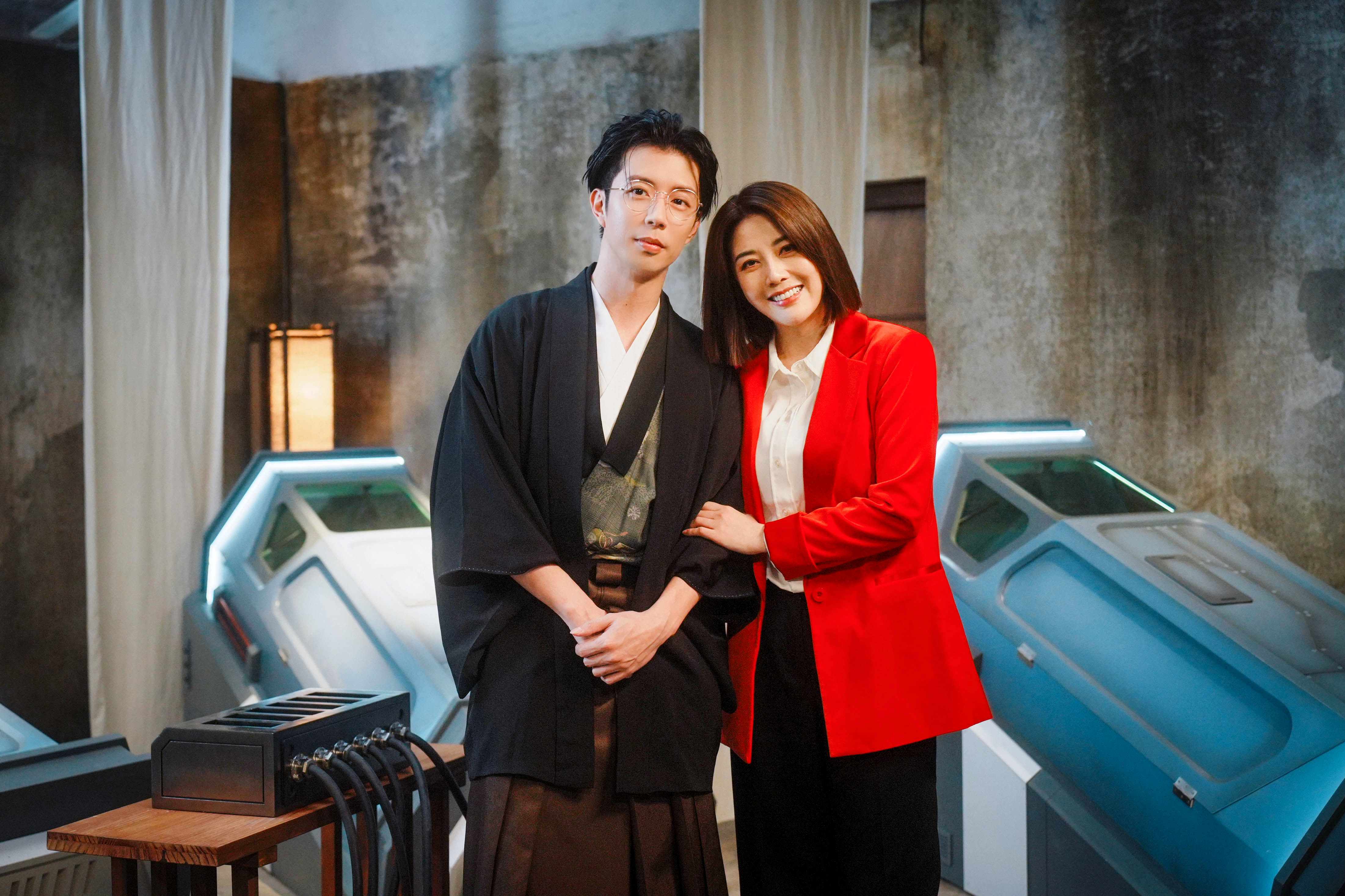 韓瑜、廖允杰在《百分之一相對論》單元「黎明別館」中演出夫妻。（圖／映底子國際傳媒股份有限公司提供）