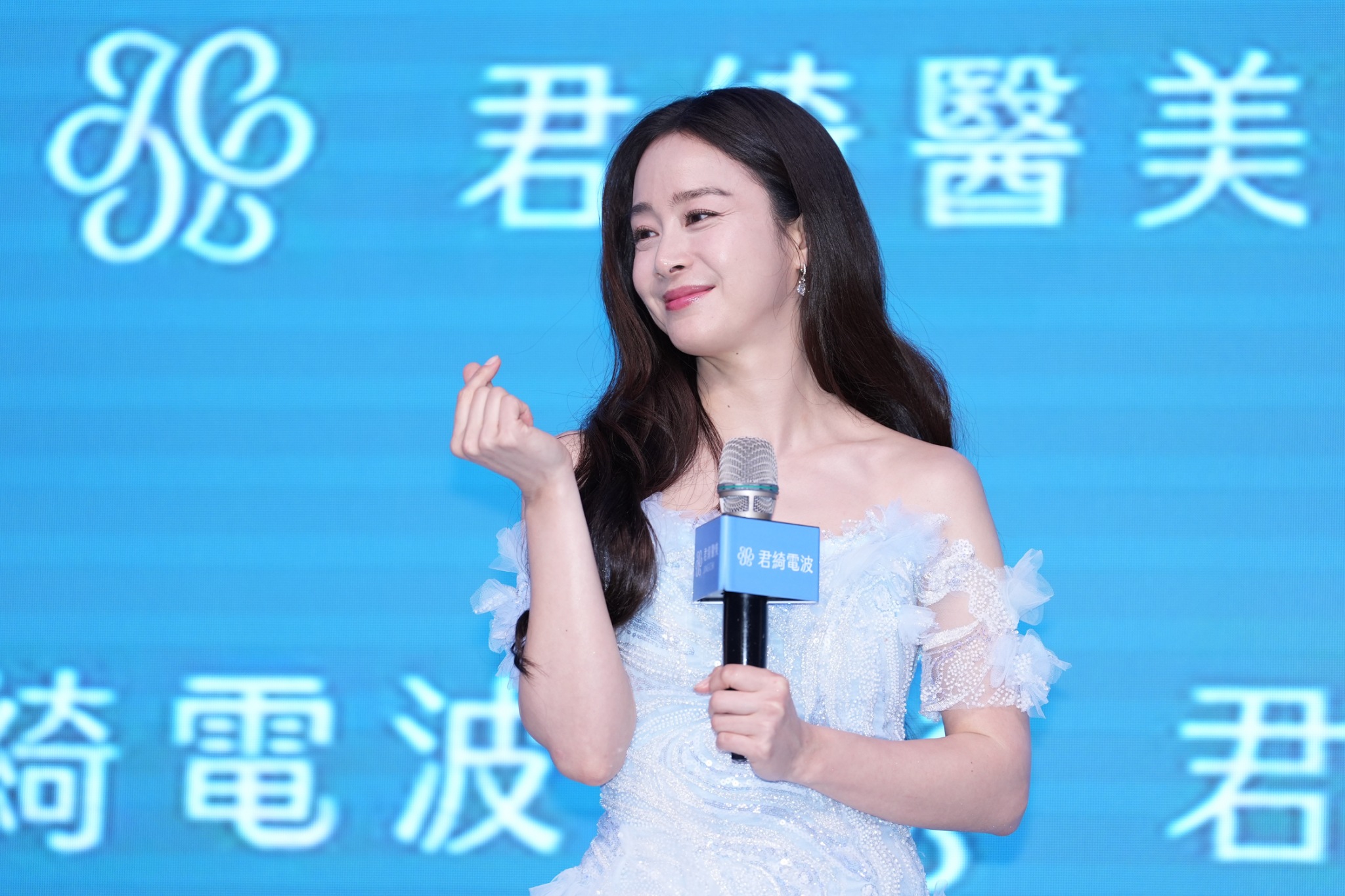 金泰希上次來台是宣傳和宋承憲主演的韓劇《我的公主》。（圖／記者陳明中攝）