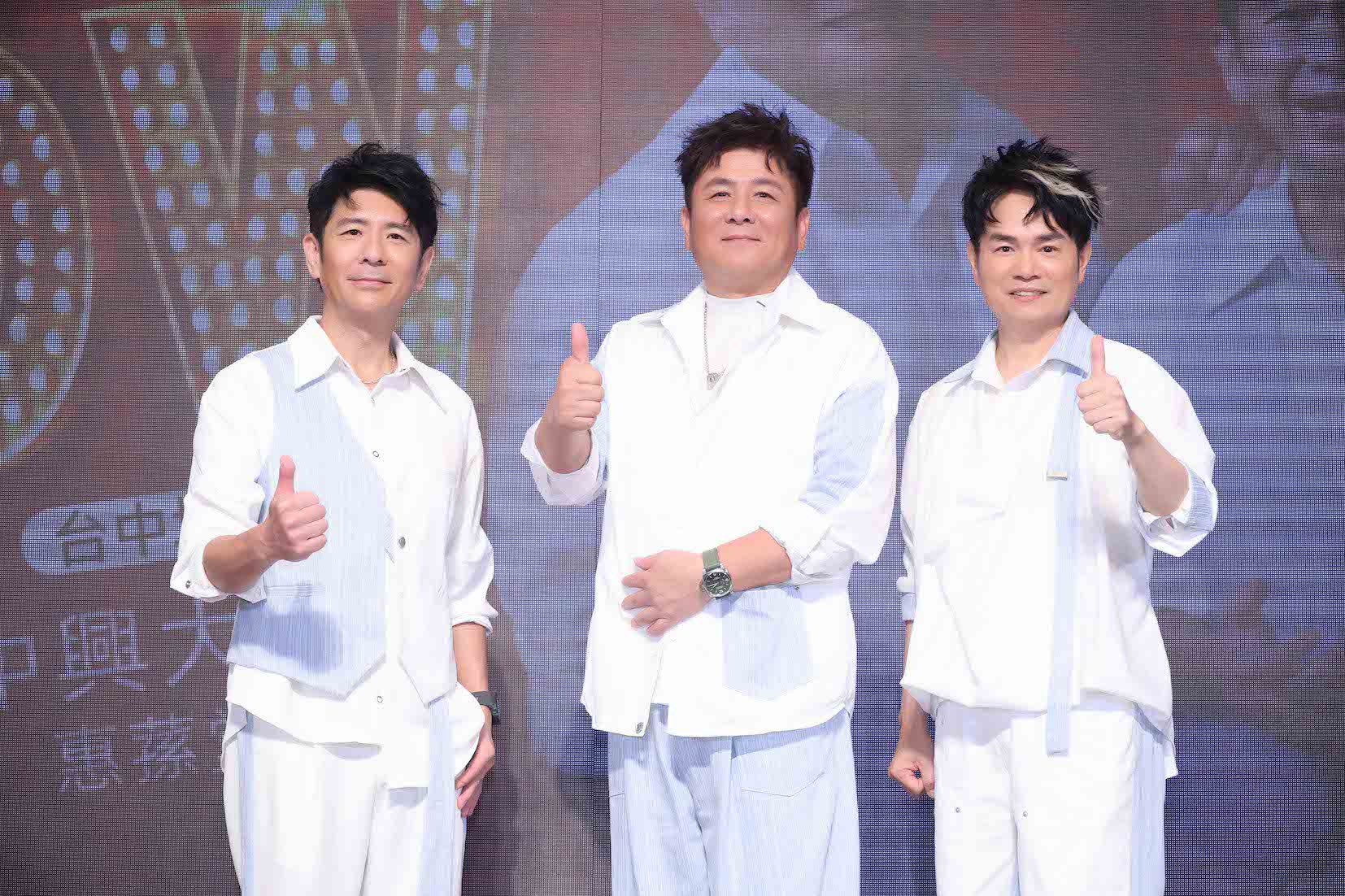 荒山亮、劉家榮、李明洋首次合體舉行「三冠王說唱會」。（圖／瑞揚創意提供）