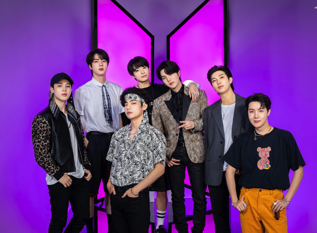 BTS全員退伍。（圖／翻攝自FB）
