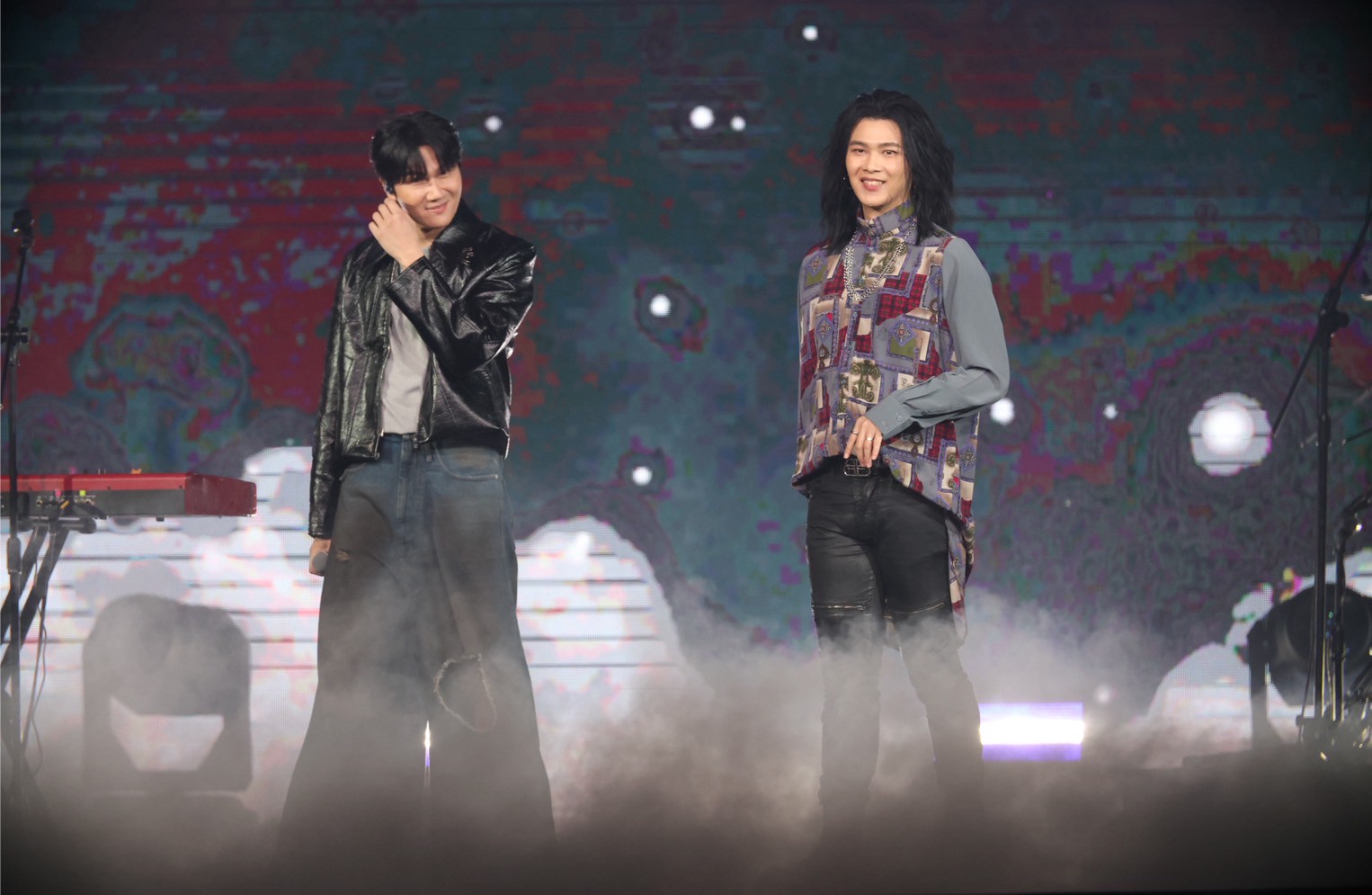 麋先生、宇宙人感情好，私下卻為拿金曲獎偷偷嗆聲。（圖／記者陳明中攝）