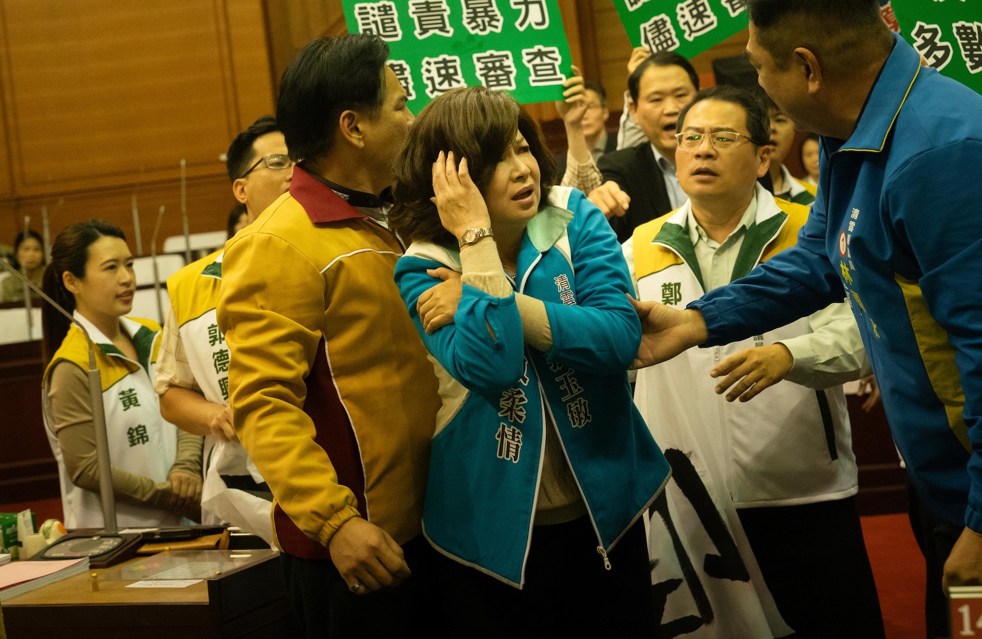 楊貴媚被捲入黨派惡鬥。（圖／CATCHPLAY+、公視、大慕可可提供）