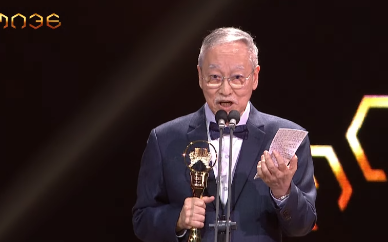 「我的未來不是夢」推手翁孝良　80歲奪特別貢獻獎。（圖／翻攝台視YouTube）