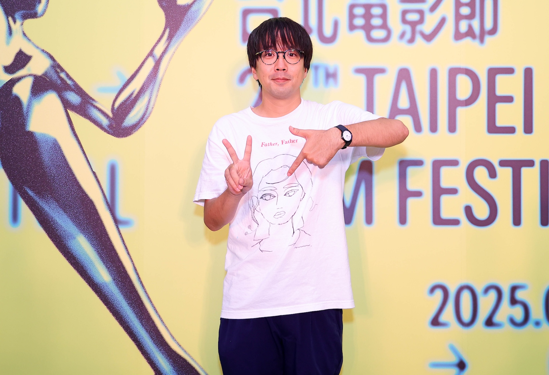 日本導演森井勇佑來台宣傳新片。（圖／台北電影節提供）