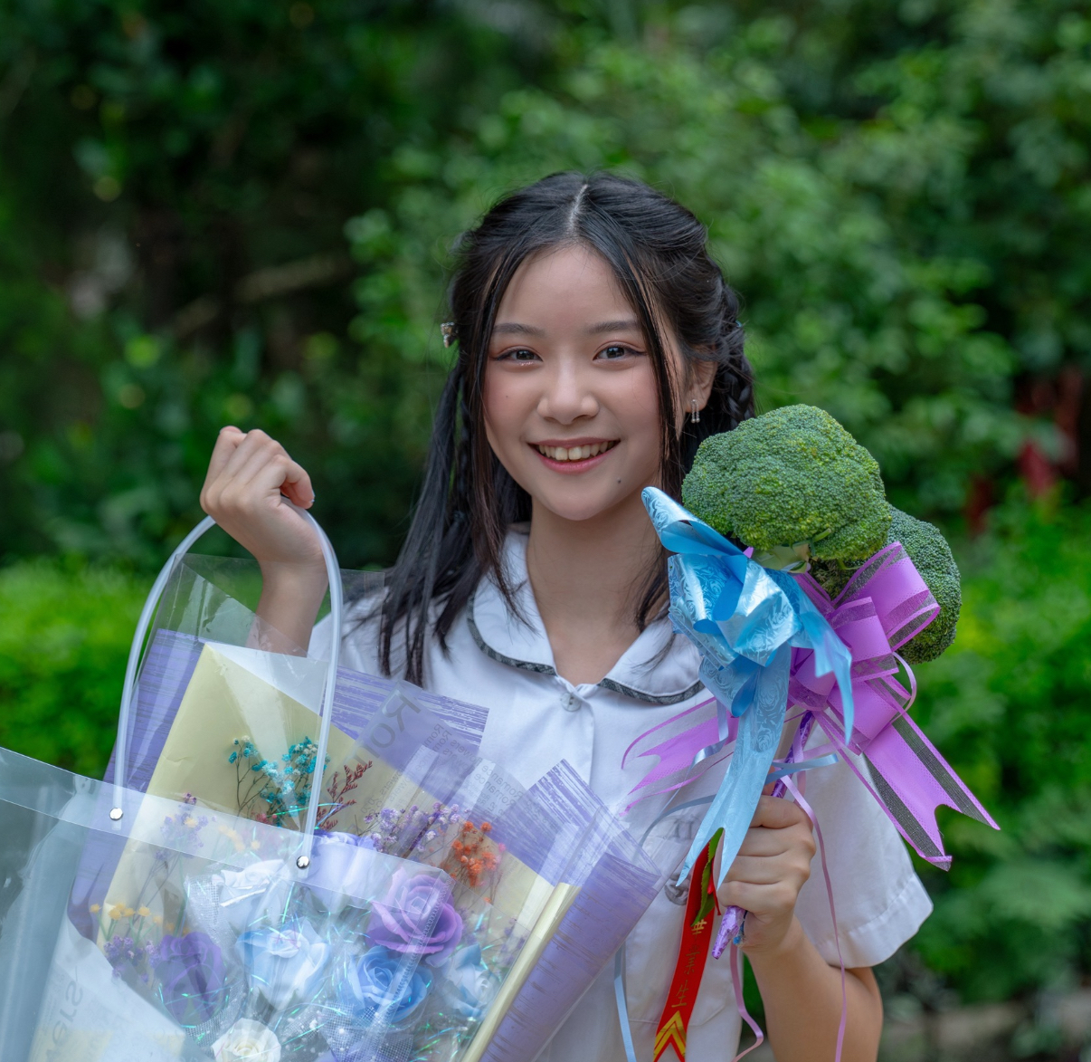 于卉喬高中畢業。（圖／光意娛樂提供）