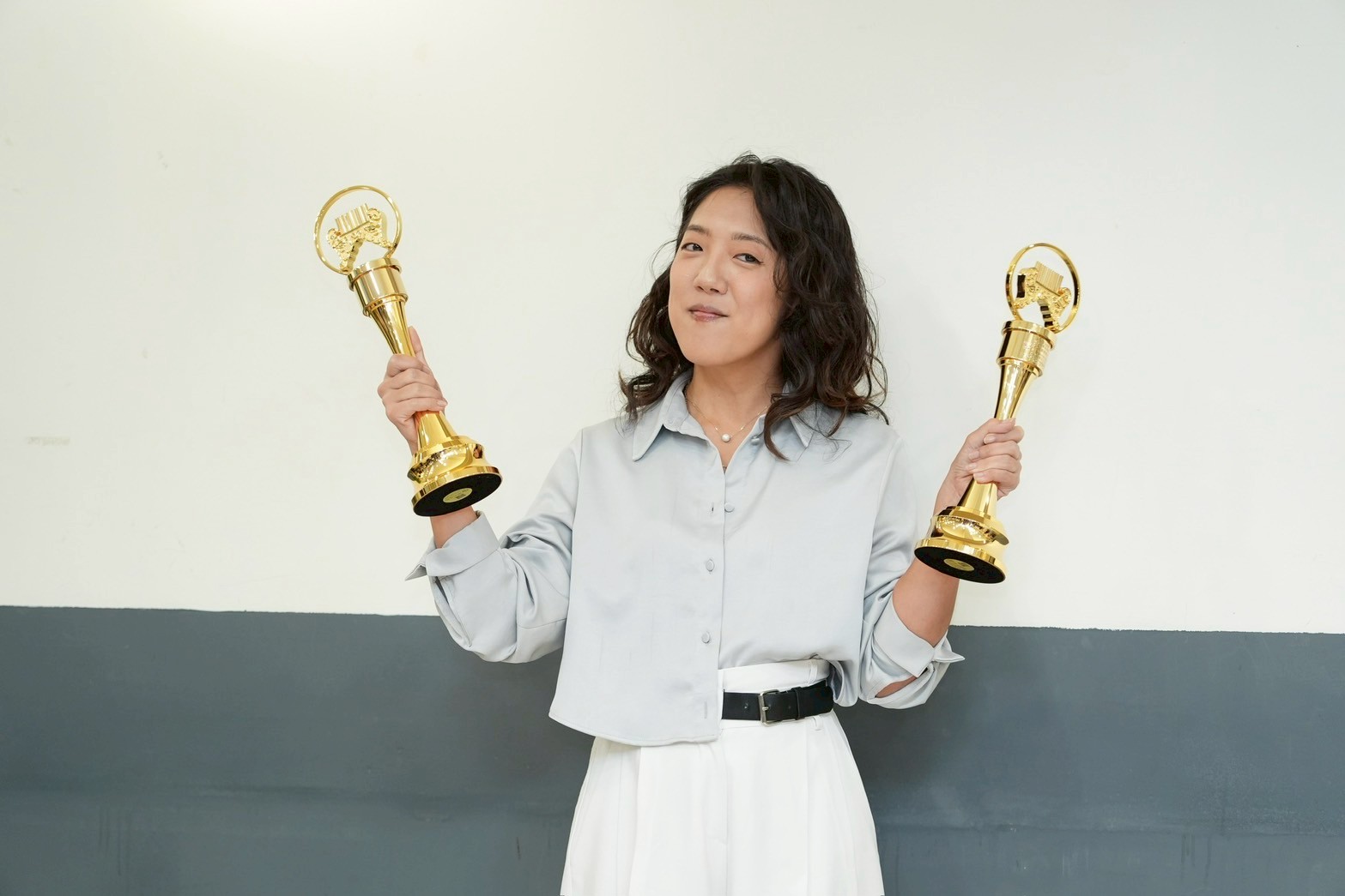 歌手李竺芯以全新專輯《Suí 水》一舉入圍第36屆金曲獎六獎項。（圖／記者許方正攝）
