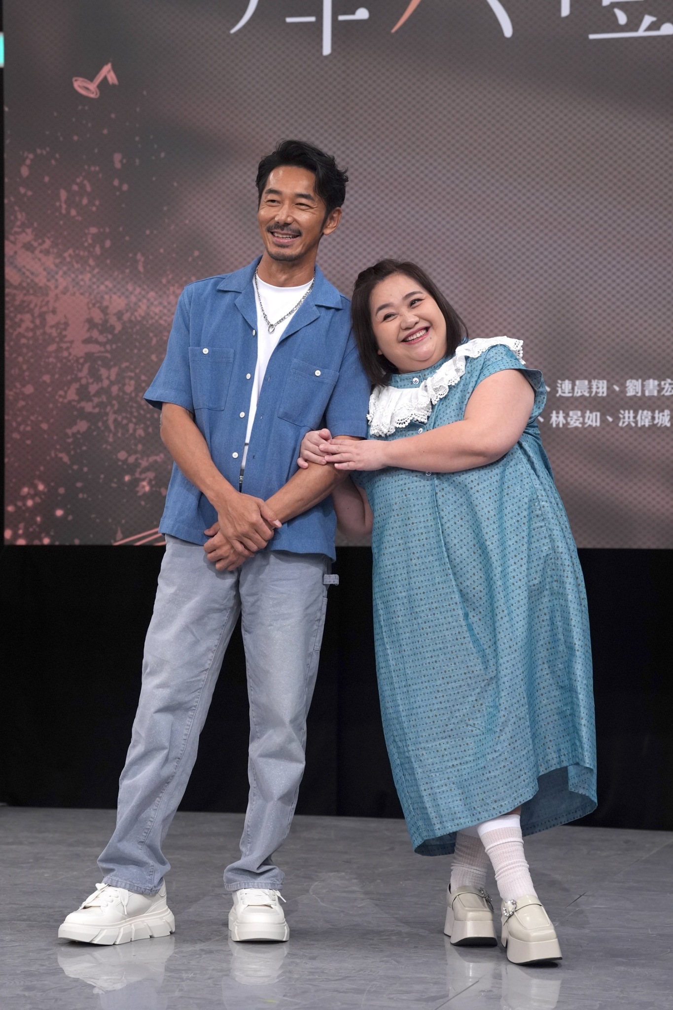 鍾欣凌則在劇中和李李仁有感情糾葛。（圖／記者陳明中攝）