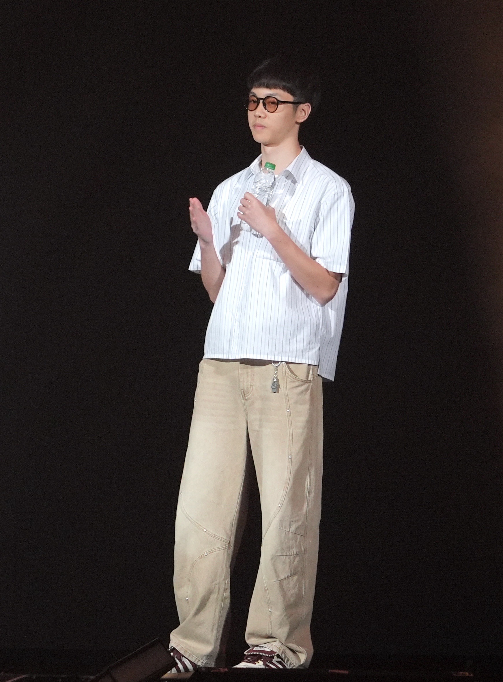 彭佳慧兒子Branden今年將滿18歲。（圖／記者陳明中攝）