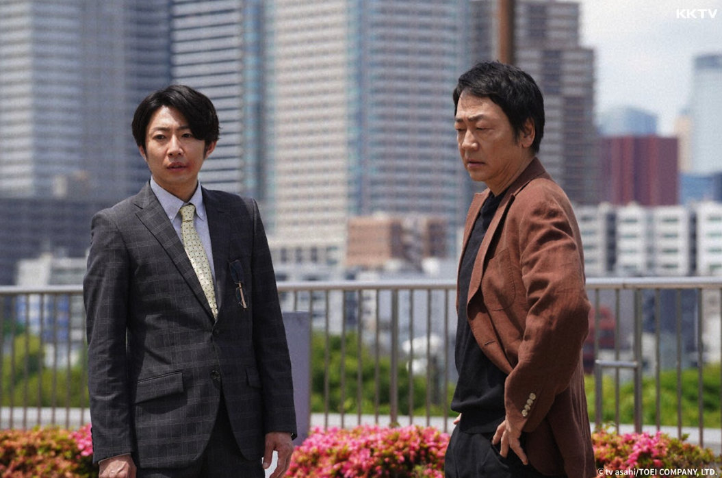 相葉雅紀接棒黃金時段主演《大追跡～SSBC重案組～》與大森南朋同場飆戲。（圖／KKTV提供）