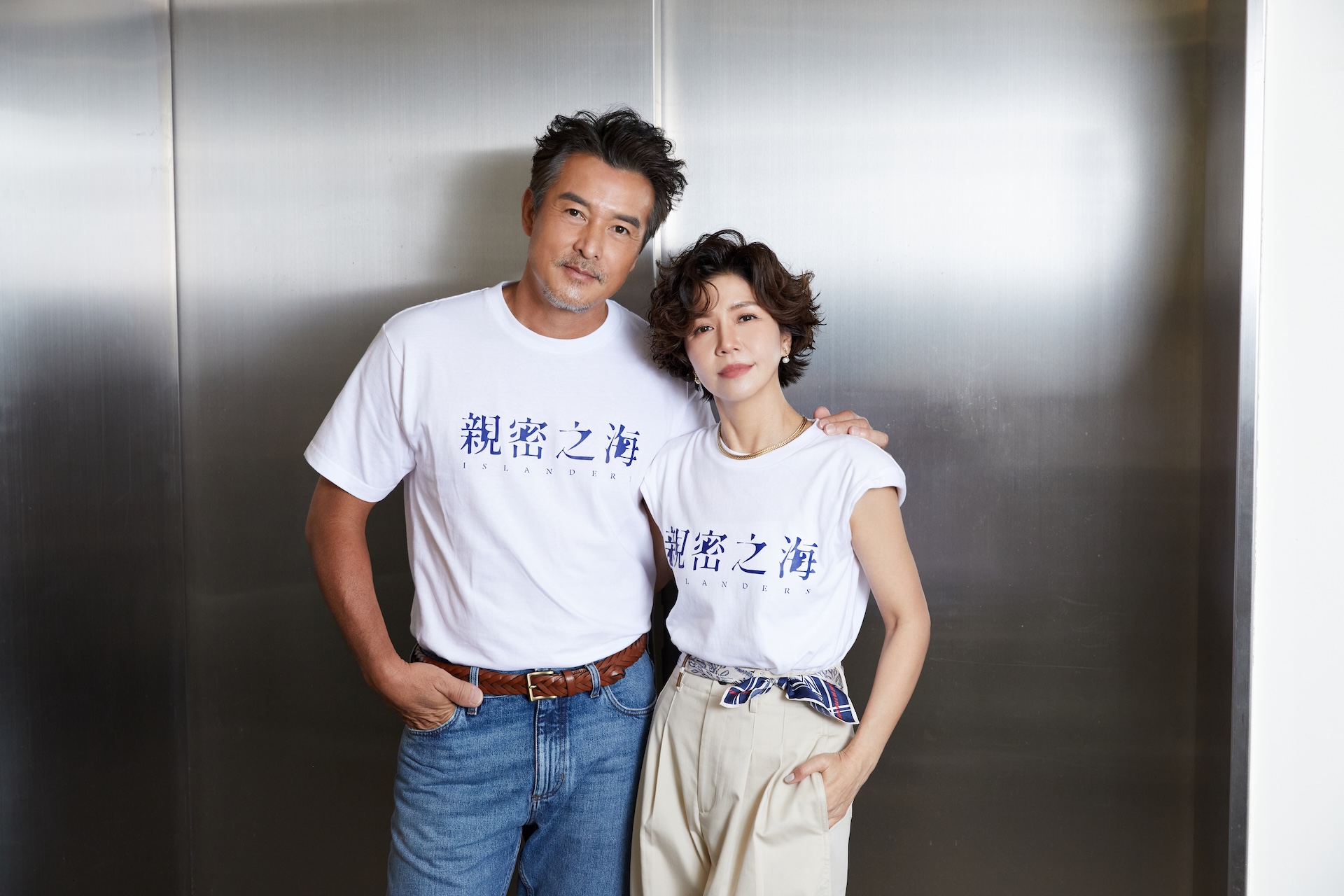 李銘順（左）鼓勵于子育別氣餒。（圖／CATCHPLAY提供）