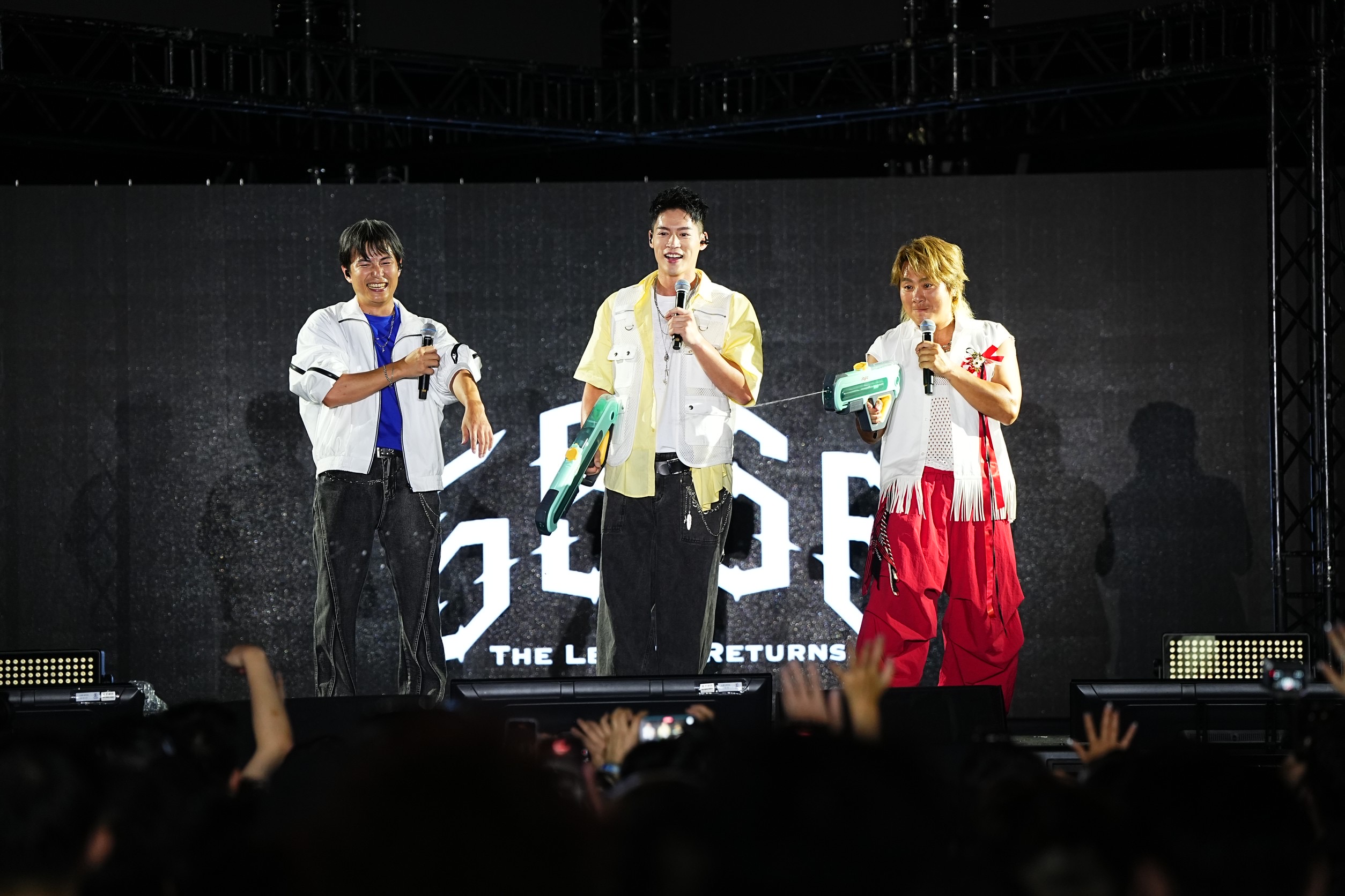 5566五缺二台上表演。（圖／Blowin in the Wind大風吹提供）