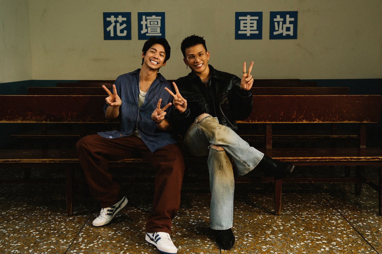 黃奇斌（右）找林柏宏演MV。（圖／大可文武有限公司提供）