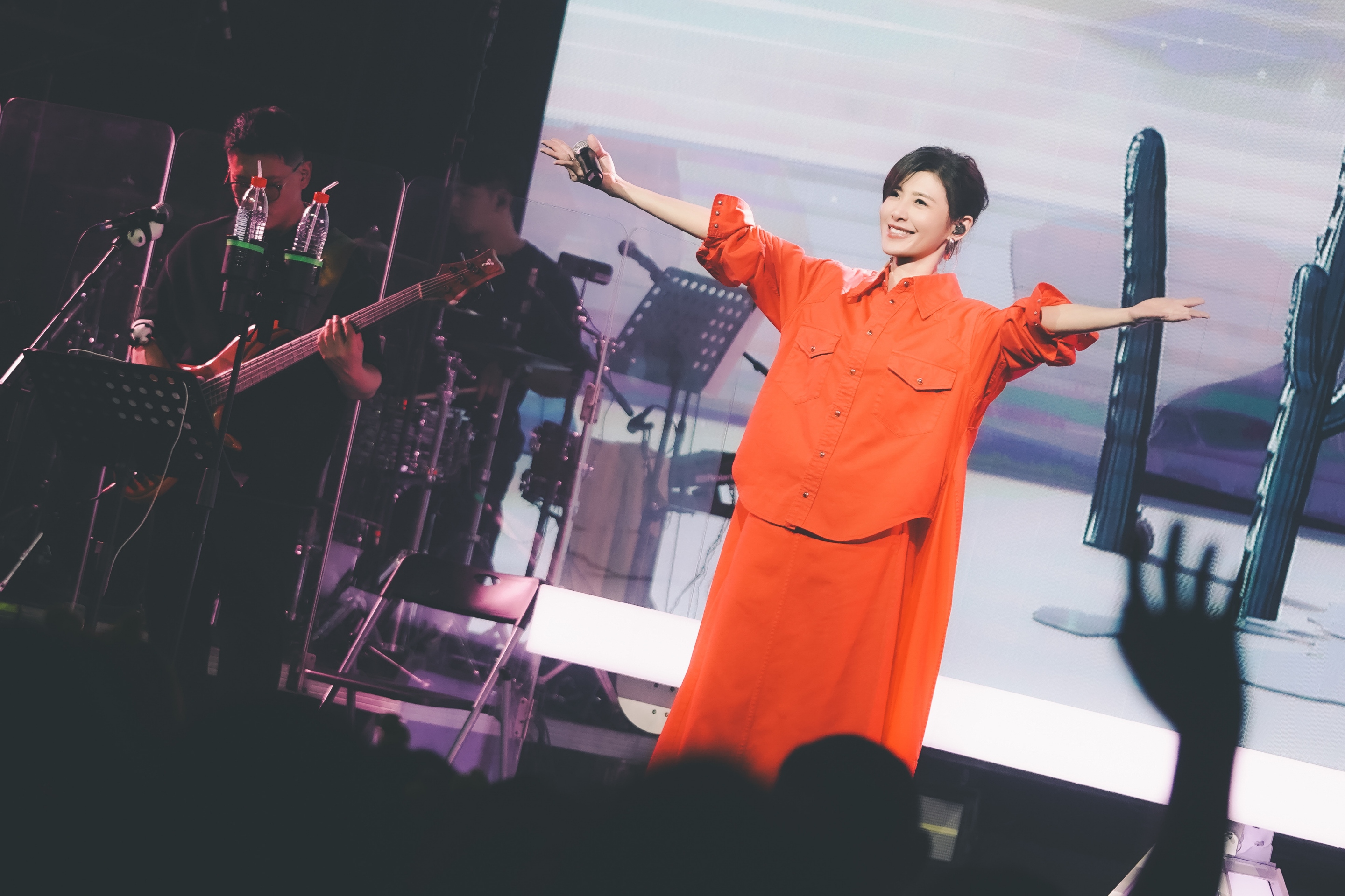 蘇慧倫演唱會獻上滿滿經典歌曲，每每歌曲響起便收穫尖叫聲。（圖／相信音樂提供）