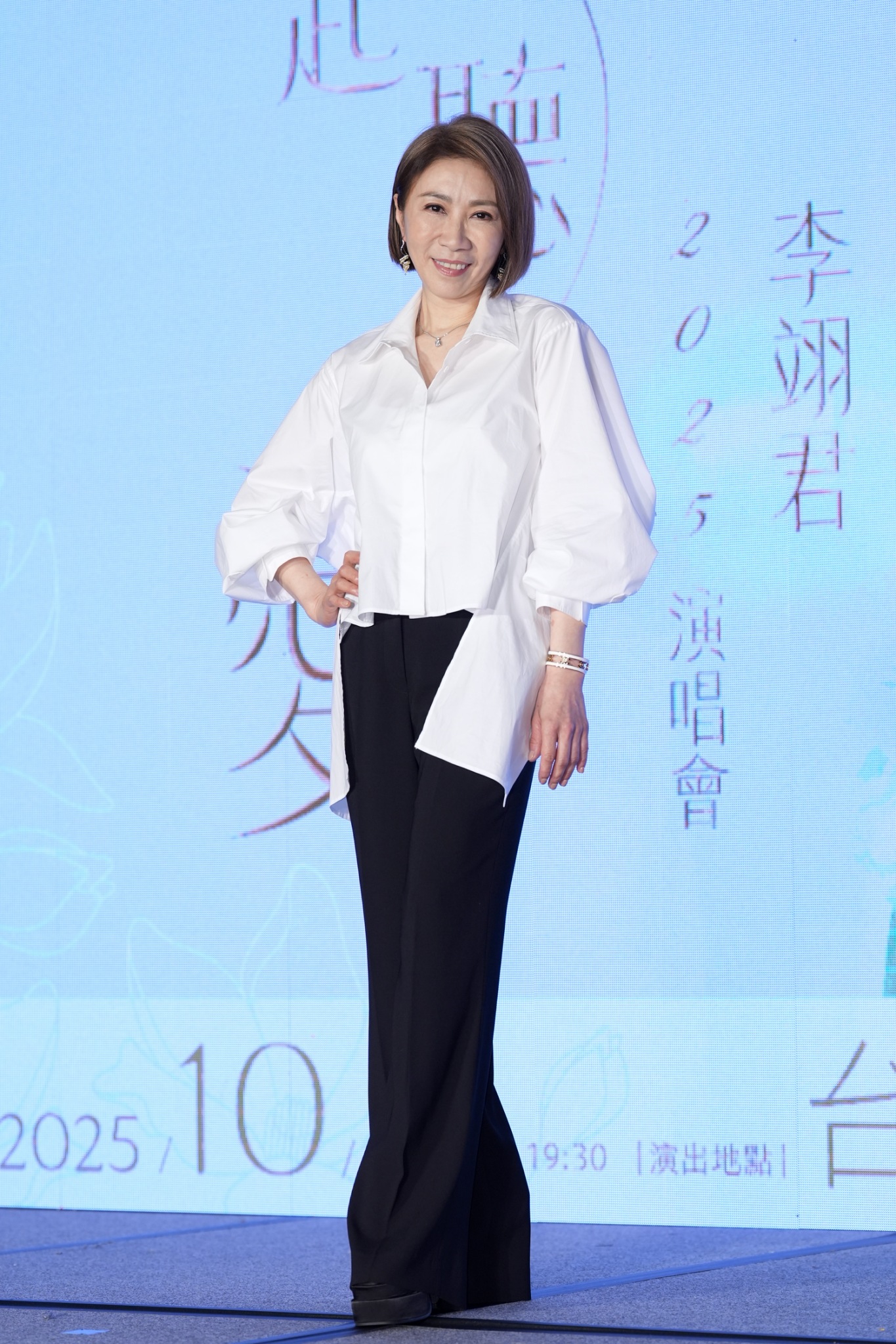 李翊君將首次站上台北小巨蛋開唱。（圖／記者陳明中攝）