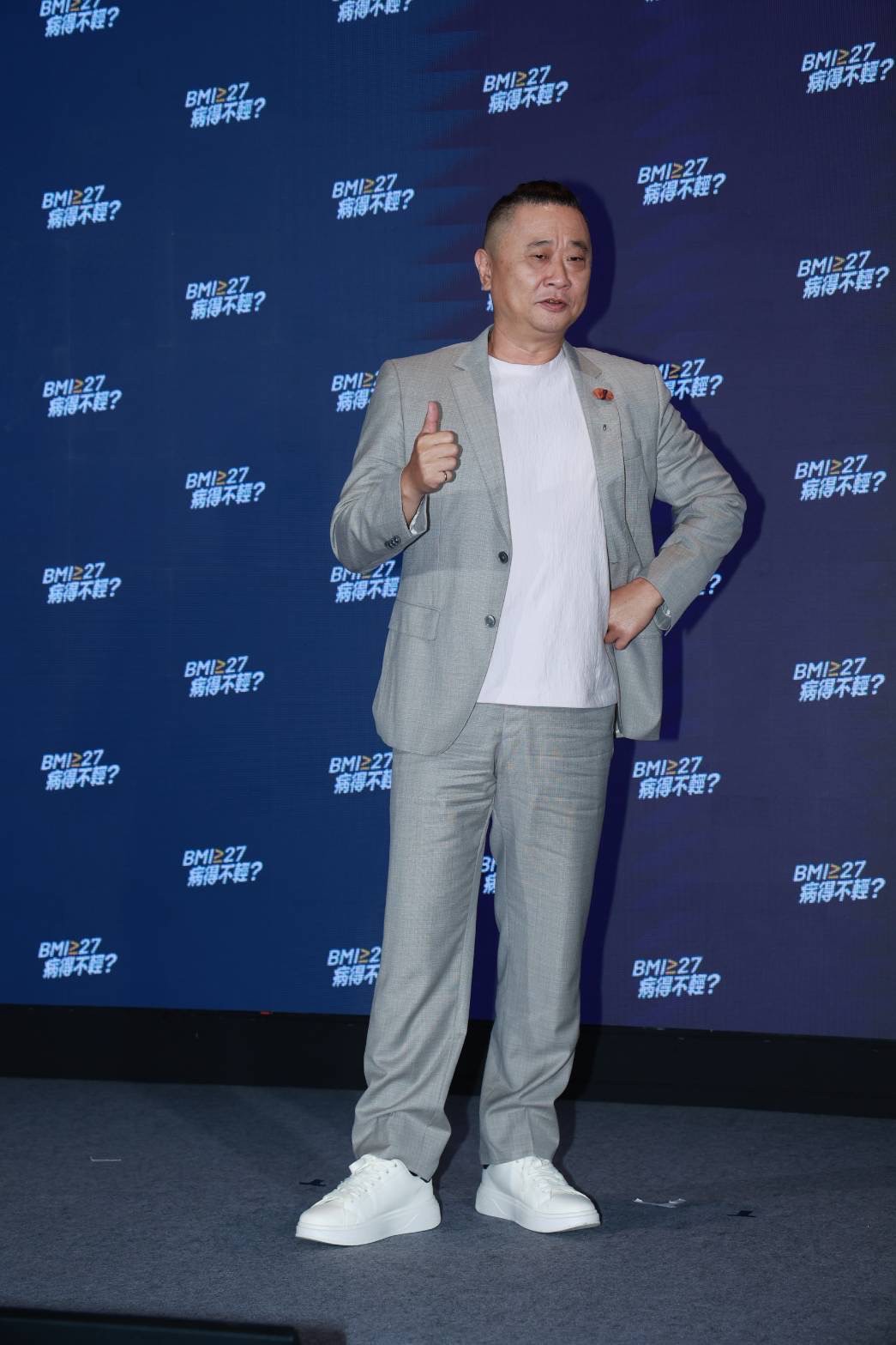 邰智源每周都會長跑3公里。（圖／記者王人傑攝）
