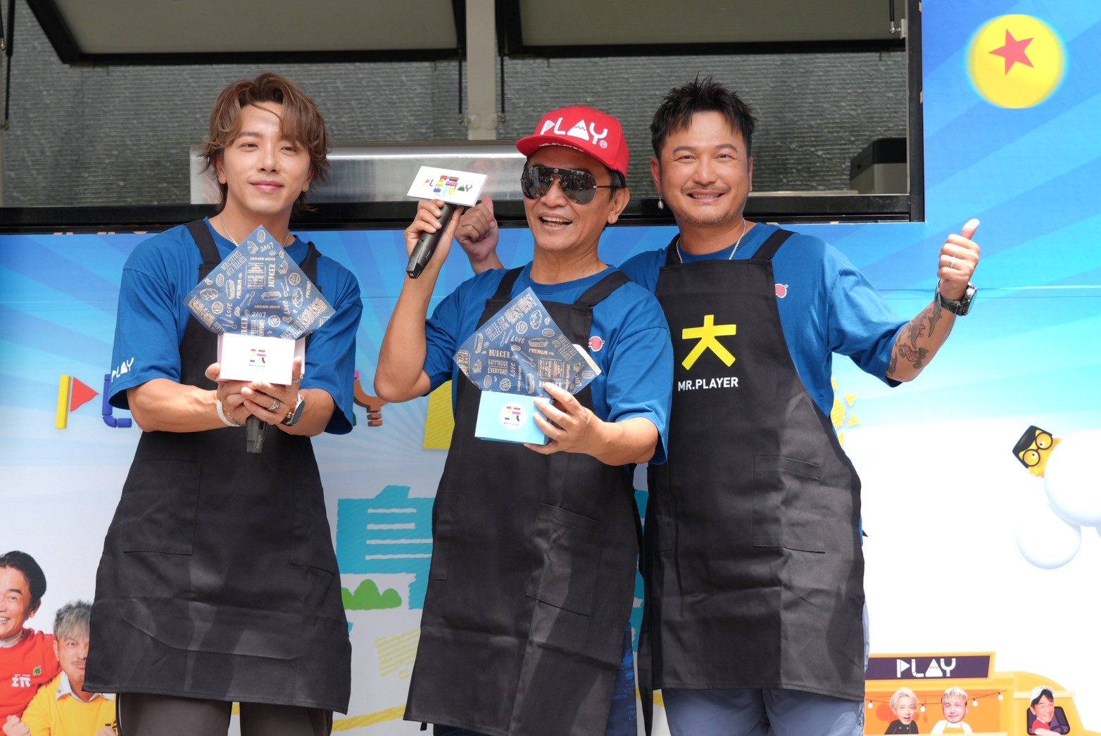 吳宗憲、KID、坤達主持的《綜藝玩很大》即將邁入第11年。（圖／記者陳明中攝）