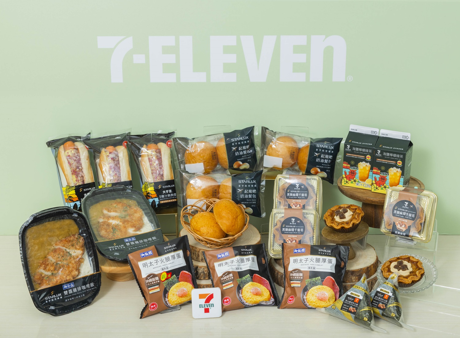 小七聯手星宇航空 超夯聯名點心、宮古航線主題美食。（圖／7-ELEVEN提供）