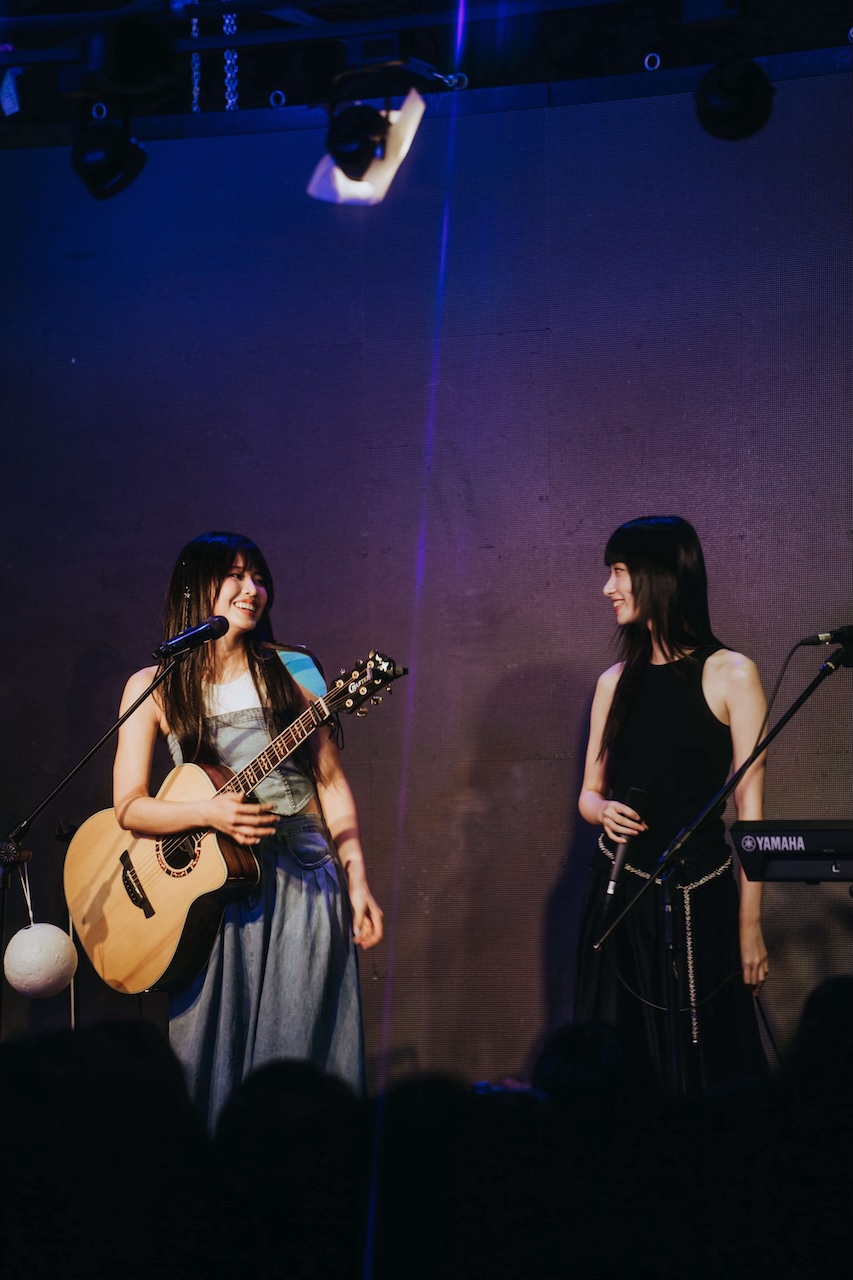 吳汶芳（左）邀心中女神南西擔任演唱會嘉賓。（圖／理響音樂提供）