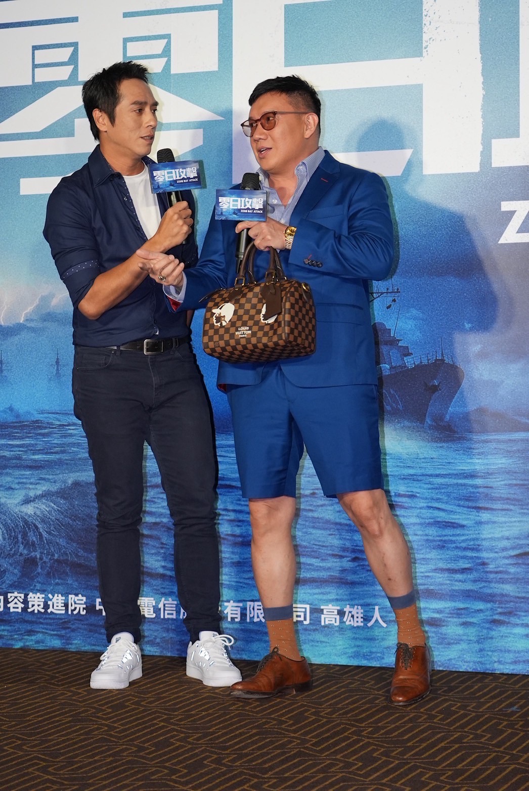 劇中莊凱勛作為被杜汶澤滲透的對象。（圖／記者許方正攝）
