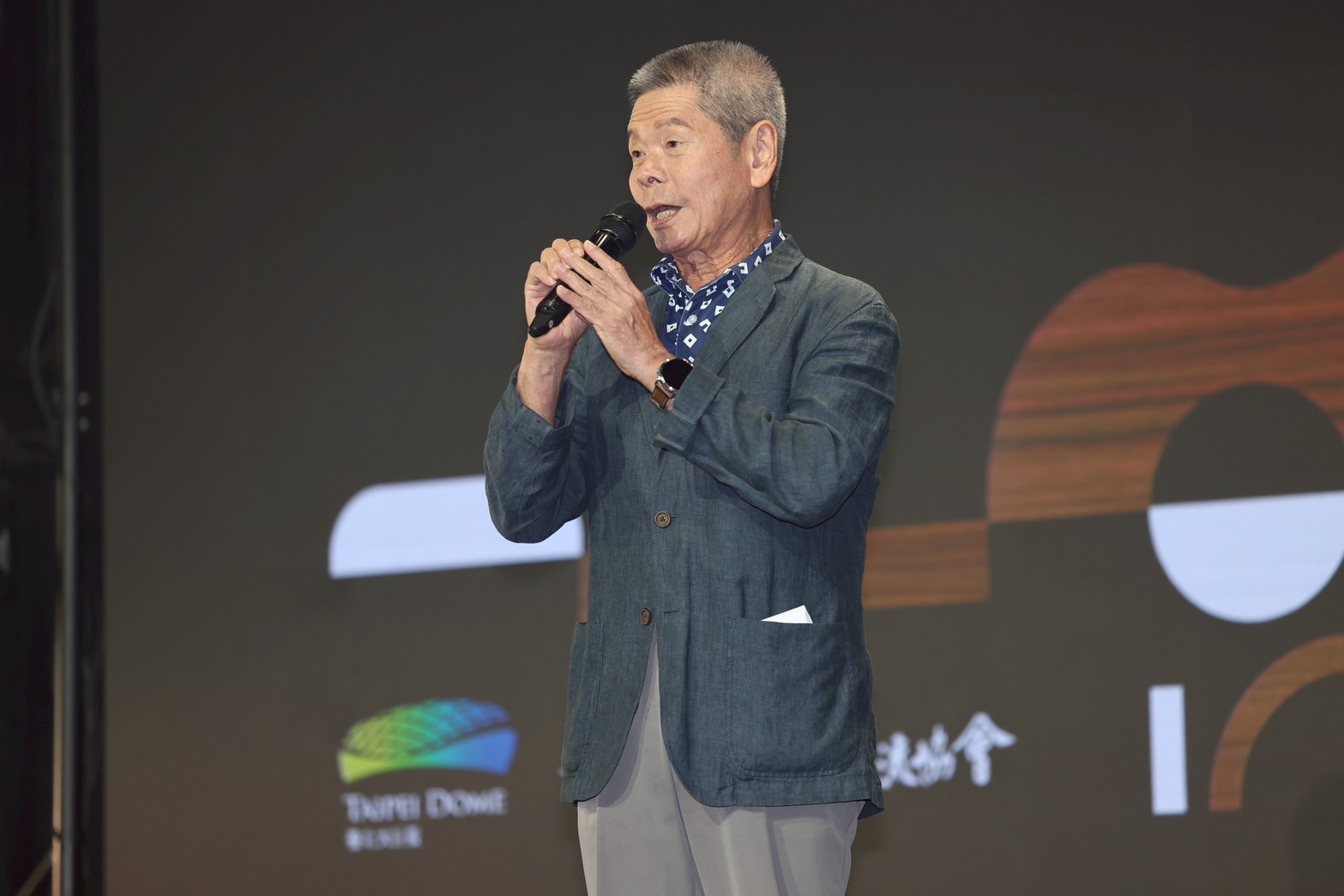 吳楚楚體力非常好！（圖／記者王人傑攝）
