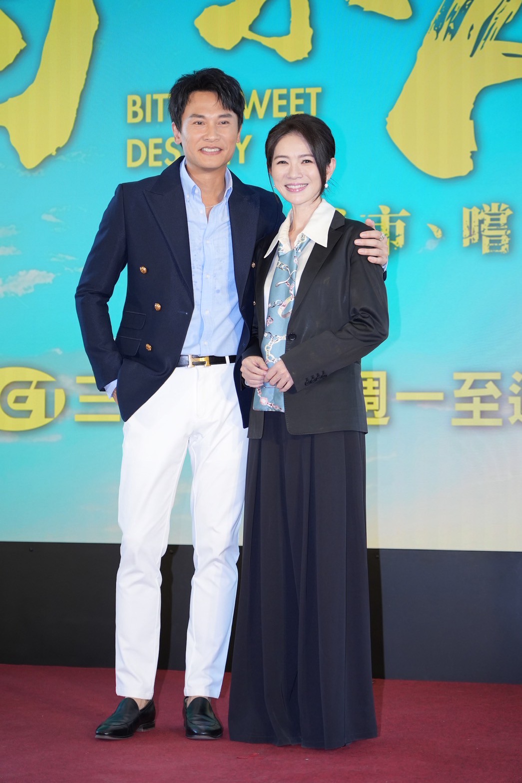 王振復出八點檔搭擋星卉。（圖／記者許方正攝）