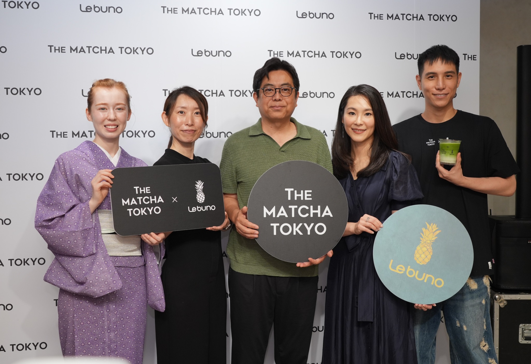 Le Buno攜手來自日本的有機抹茶The Matcha Tokyo。（圖／記者陳明中攝）