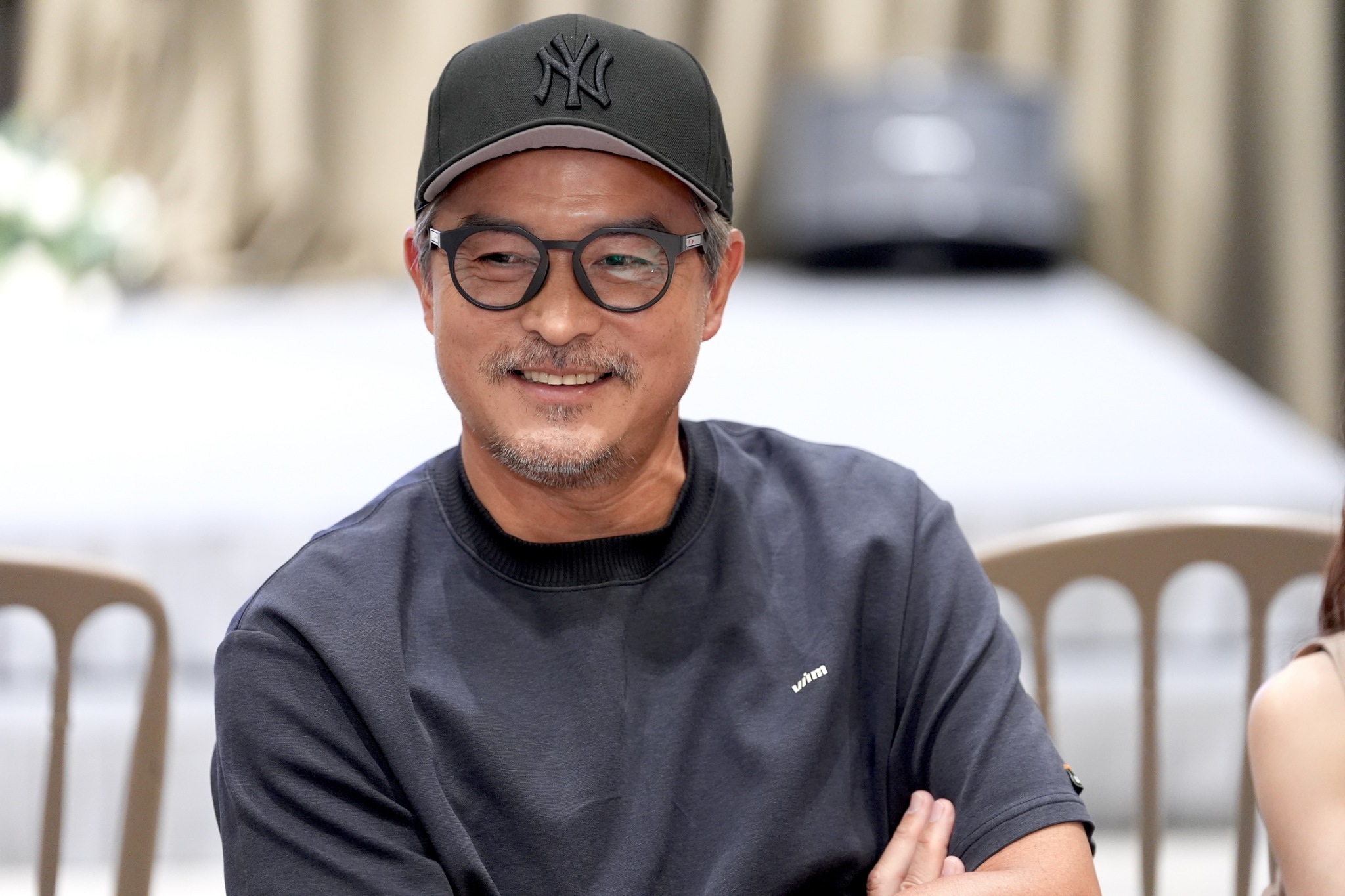 李銘順是又帥又幽默歐吉桑。（圖／記者陳明中攝）