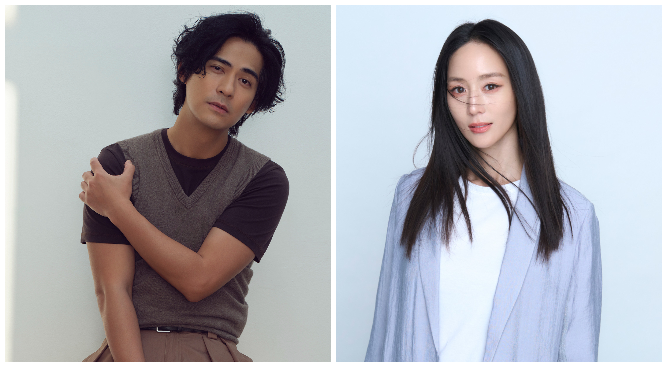 周渝民飾演澎湖賣貨郎、張鈞甯劇中患有憂鬱症。（圖／寛魚國際、甯聚力文創提供）