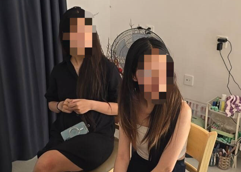 高雄雙胞胎姊妹受困柬埔寨。（圖／GASO全球反詐騙組織提供）